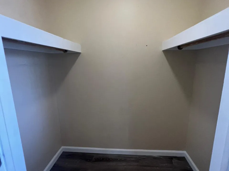 Big closet space