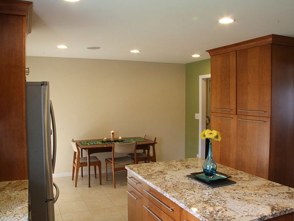 dining room and kitchen
