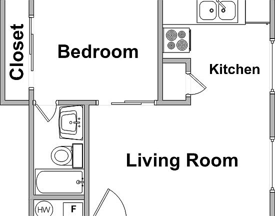 1124 1 Bedroom