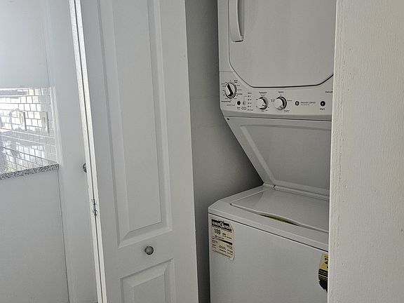 Takes you to the kitchen area and... laundry!