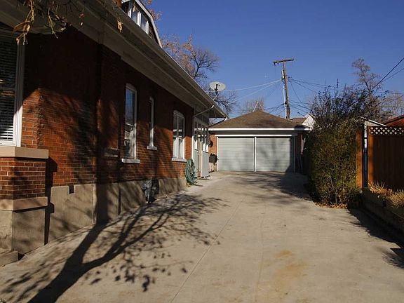 Detached two car garage