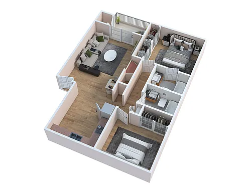 Floor plan Belfair