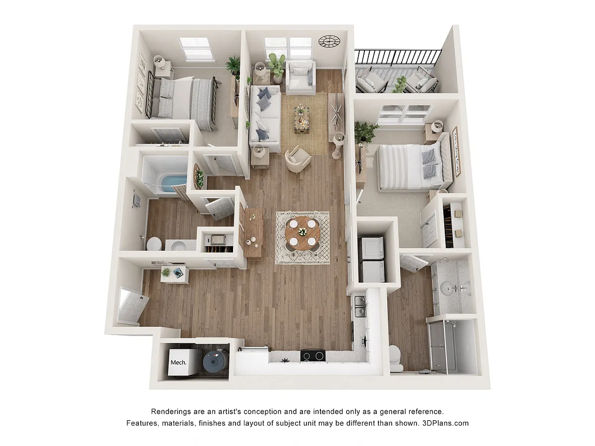 Floor plan Sandhill