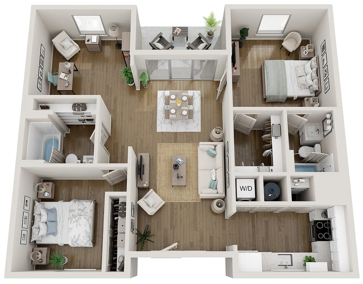 Floor plan C1