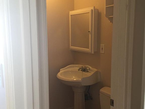 Downstairs half bath