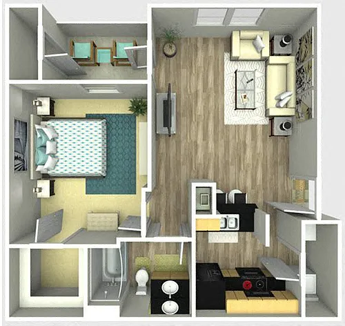 Floor plan A1