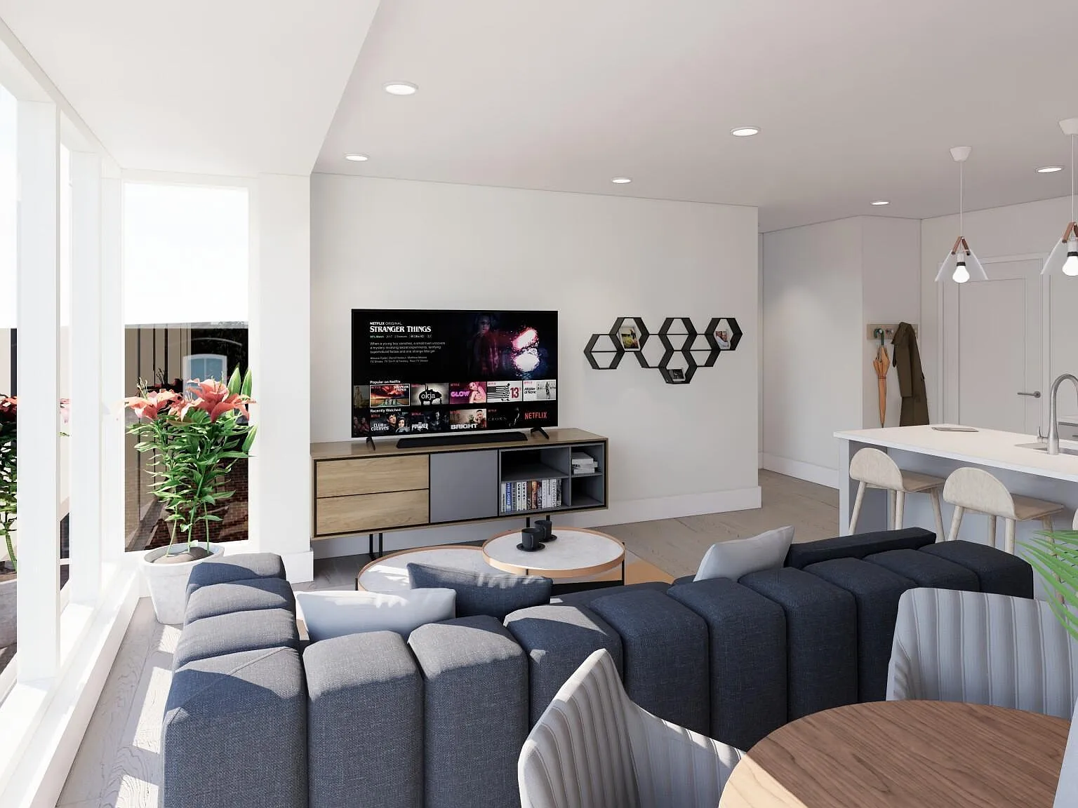 2 bed, 934 sqft, $3,200 — Photo 3