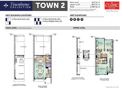 Floor plan Town 2 - Three bedroom