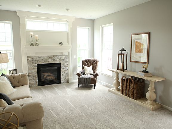 Stone Fireplace 