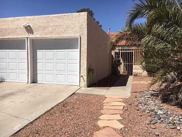Gated entry with porch