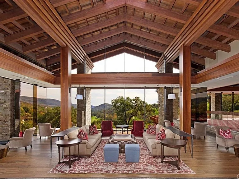 Dove Canyon Golf Club lobby. Club hosts many brunches per year, including for major holidays, Mother's Day, etc.