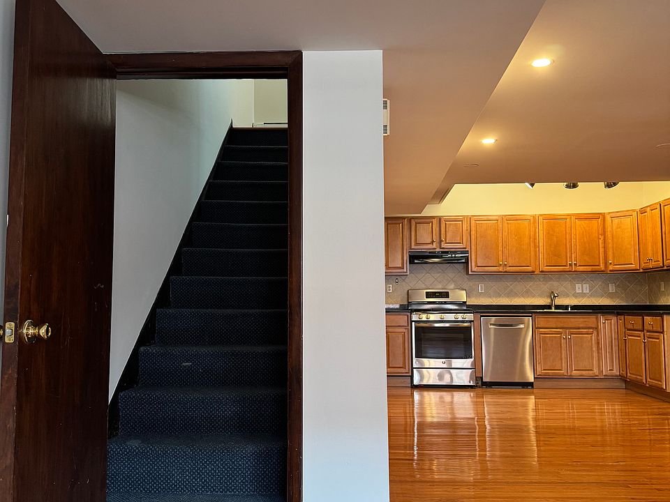 Stairs up to the third floor bedroom