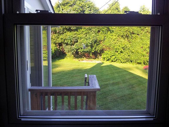 big back yard (no fence)