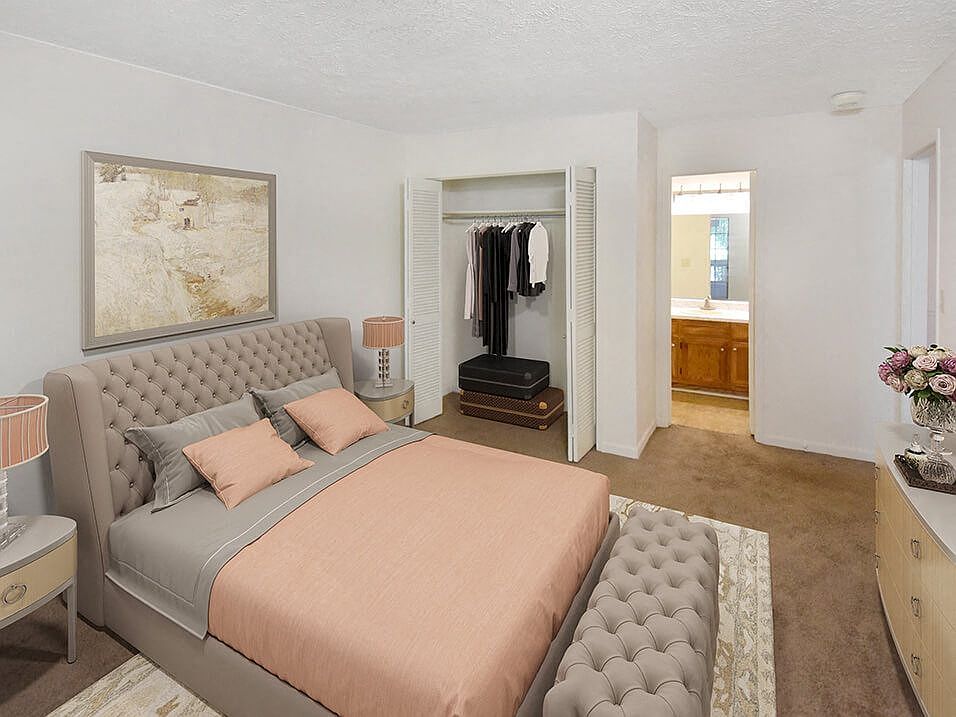 Primary Bedroom with Connected Bathroom