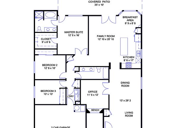 4th image of 2082 W Three Oaks Dr
