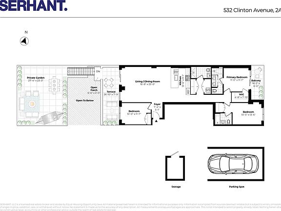2nd image of 532 Clinton Ave #2A