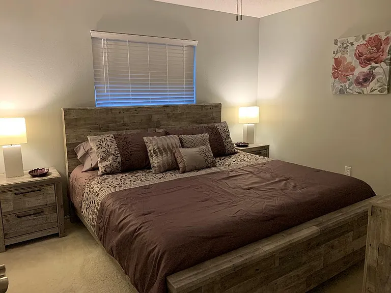 Guest Bedroom with King Bed