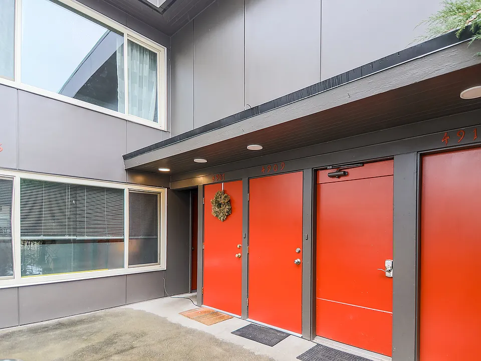 Separate entrances
