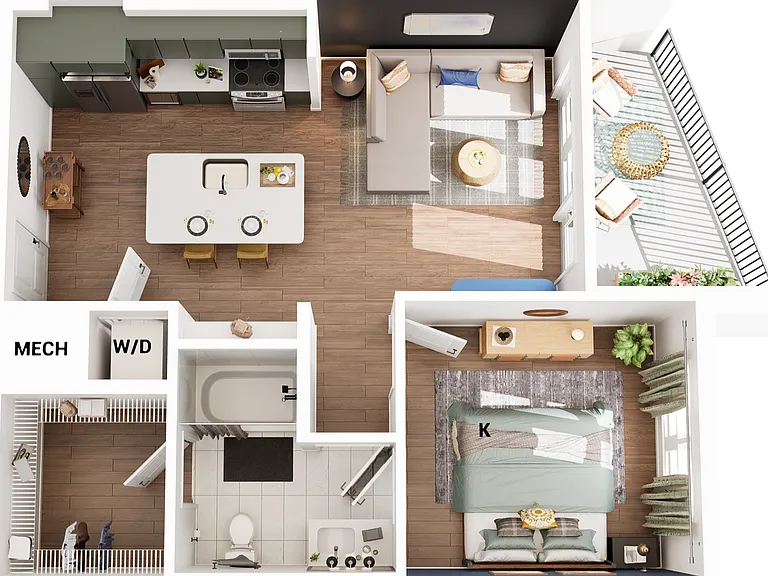 A1 floor plan Broadstone West End
