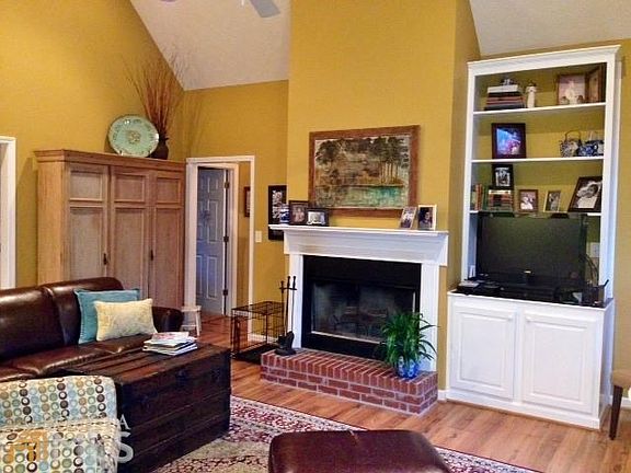 wood burning fire place