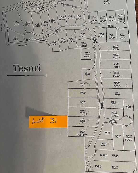 2nd image of 2071 Diamante Dr Lot 31