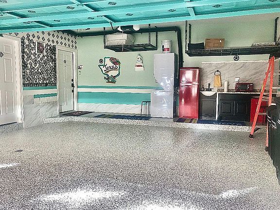 Epoxy floor -GE laundry ctr