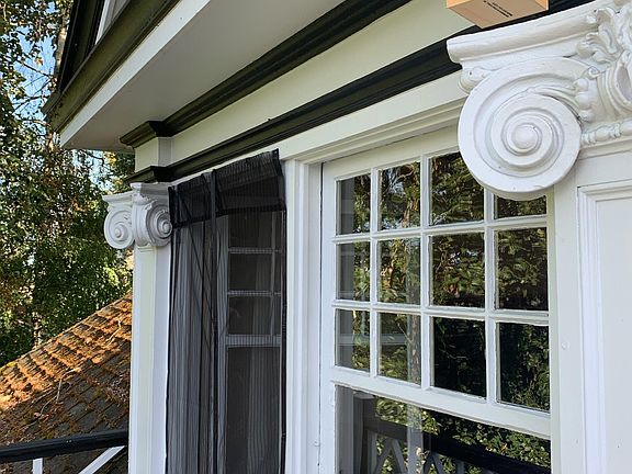 french doors off living room