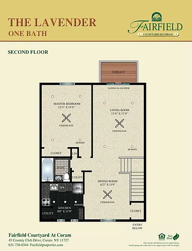 Floor plan Lavender