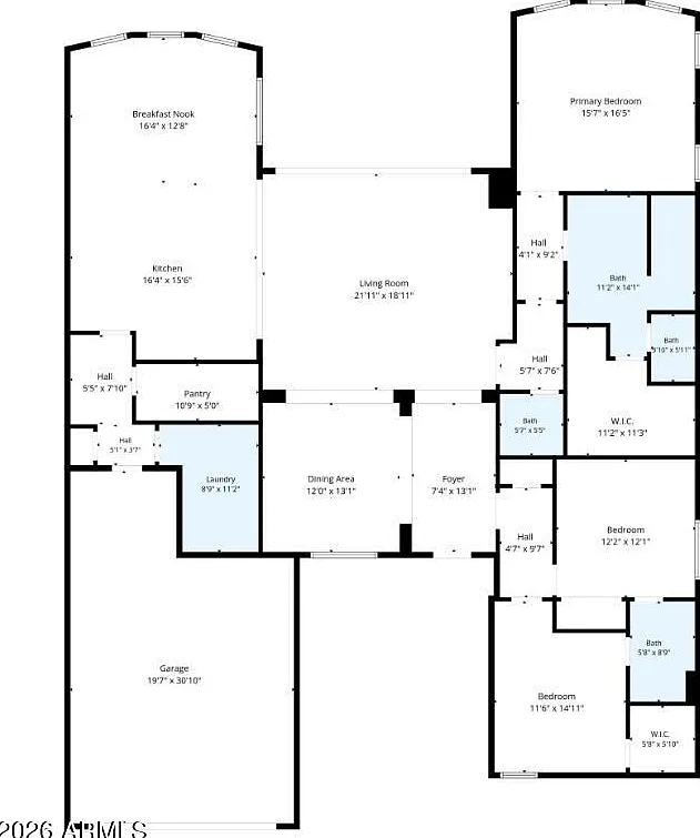 3 bed, 3.0 bath, 2529 sqft, $4,500 — Photo 3