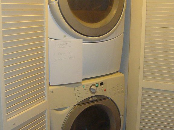 laundry area