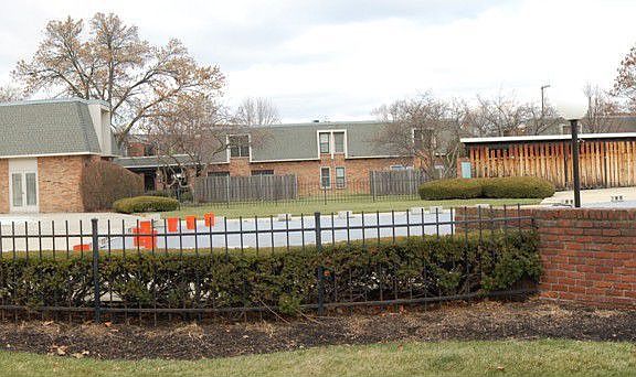 This clubhouse/pool area is ideal for relaxing or throwing that great party.