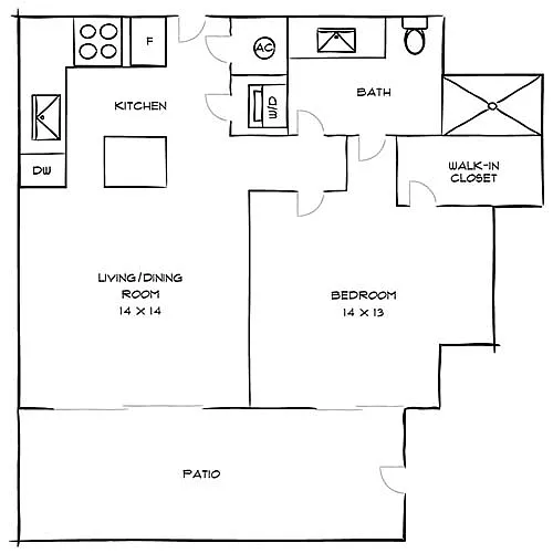 Floor plan Lanai 2