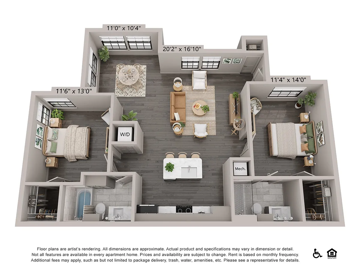 Floor plan B2