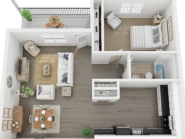 one-bedroom