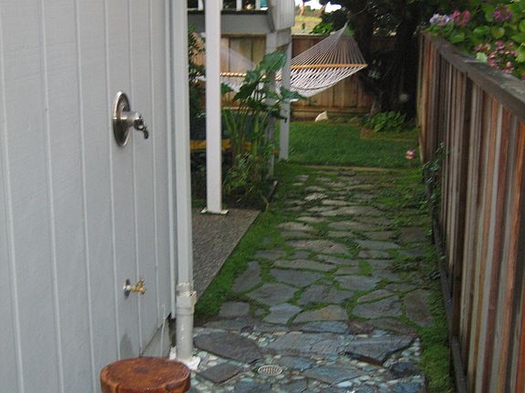 Outdoor Hot Water Shower