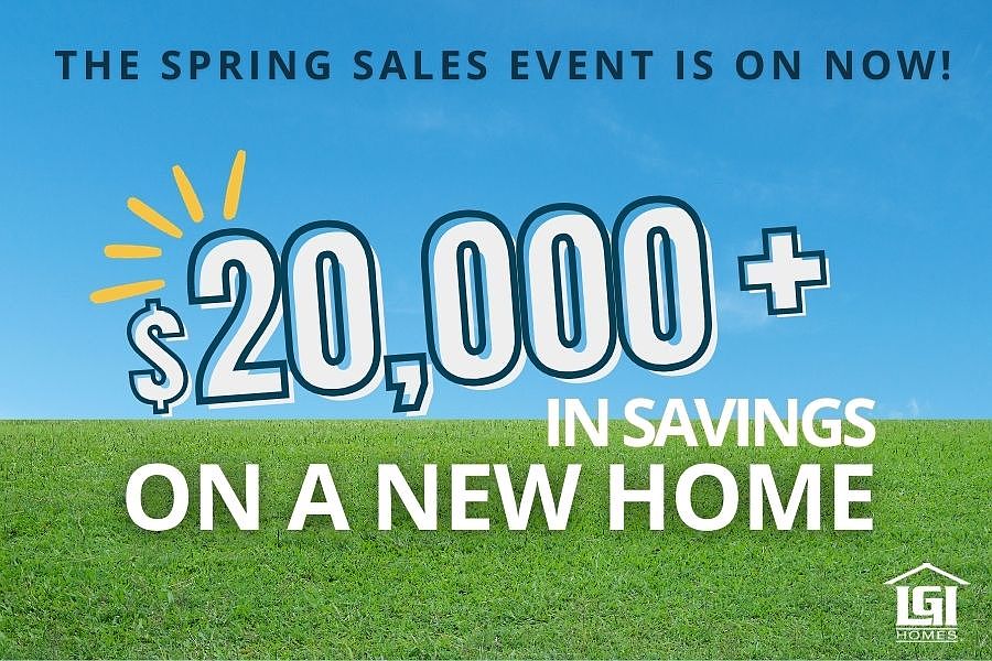 The Spring Sales Event is going on now!