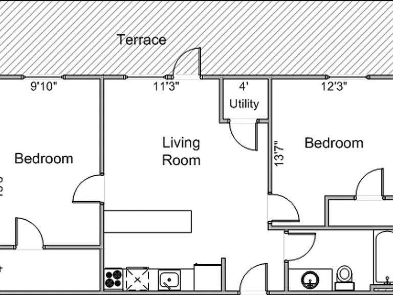Park Terrace West Apartments — Photo 29