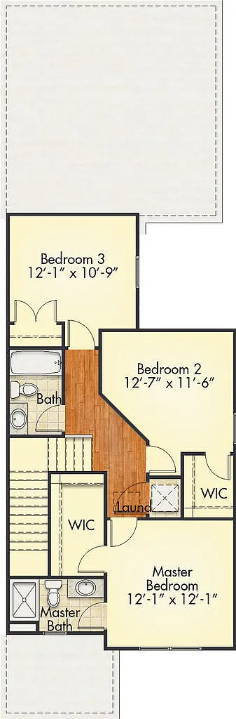 3 bed, 2.5 bath, 1668 sqft, $3,115 — Photo 3