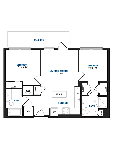 Floor plan B3BPH - Chase