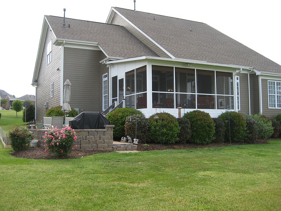 Back view of house