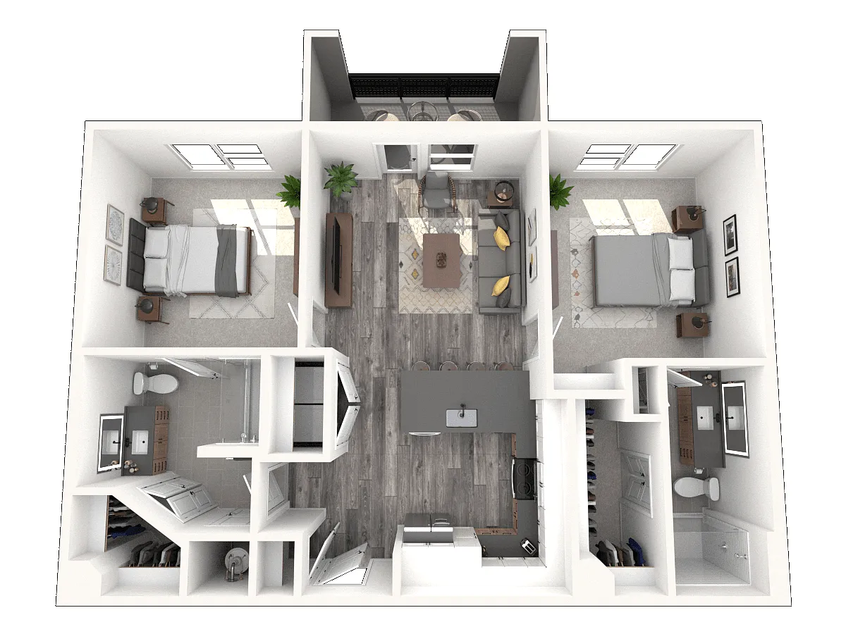Floor plan B1