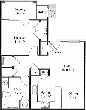 Floor plan Portofino