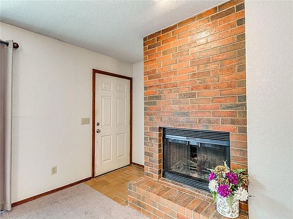 Entrance and Fireplace