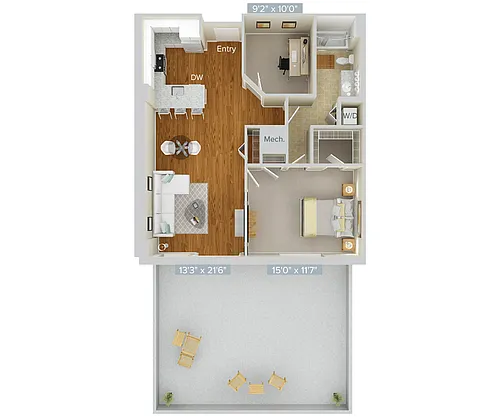 Floor plan A18D-948