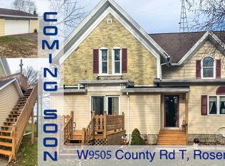 W9505 County Road T, Rosendale, WI 54974