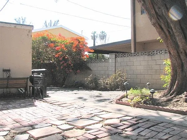 Back of Building in Common-Area Patio