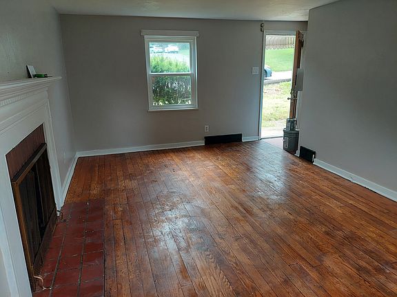 Living room view facing front door