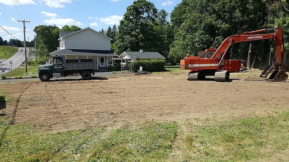 leveled lot at formerly 2067