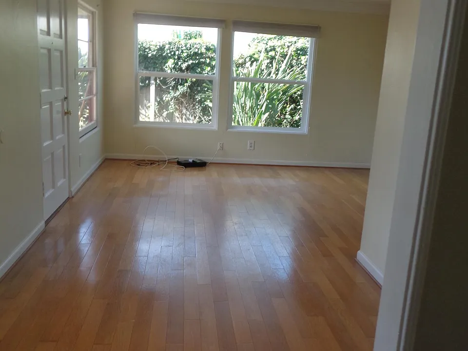 Dining room and living room