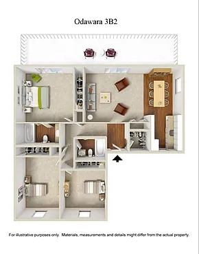 Floor plan Odawara